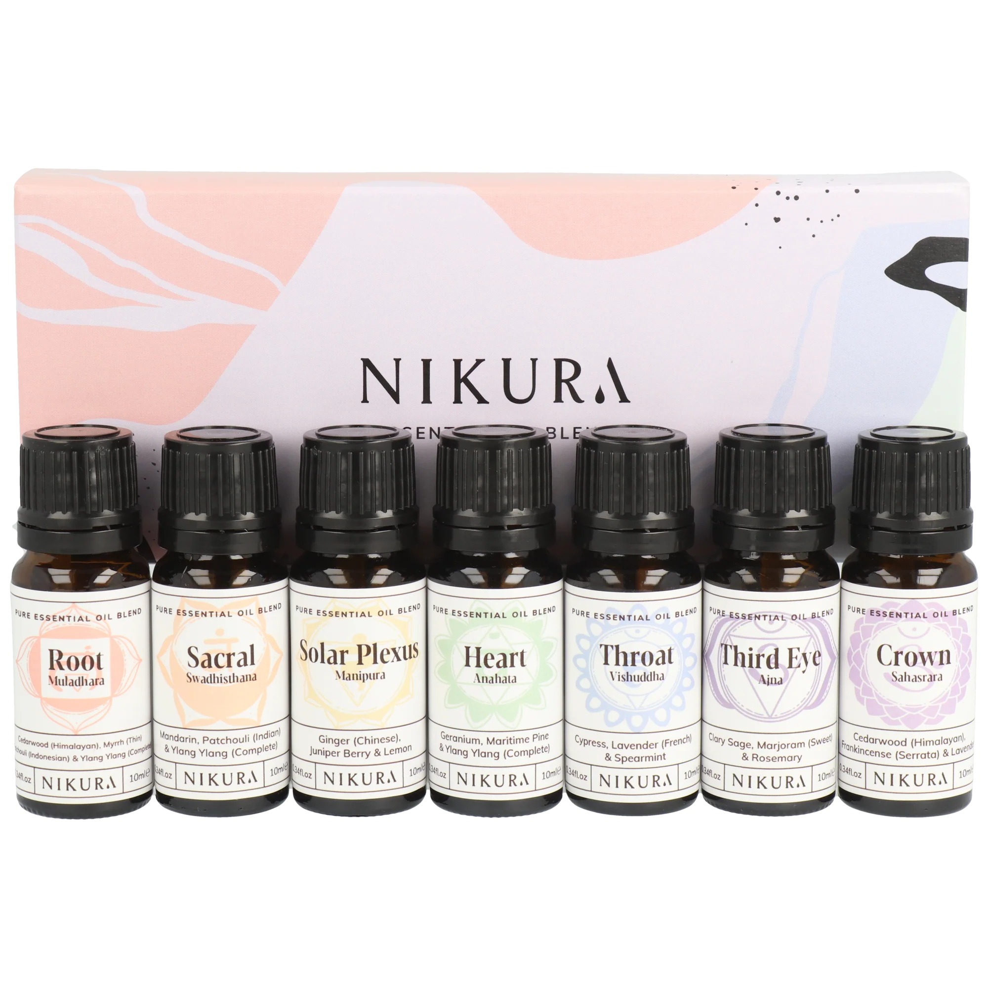 Chakra Essential Oil Blends Gift Set