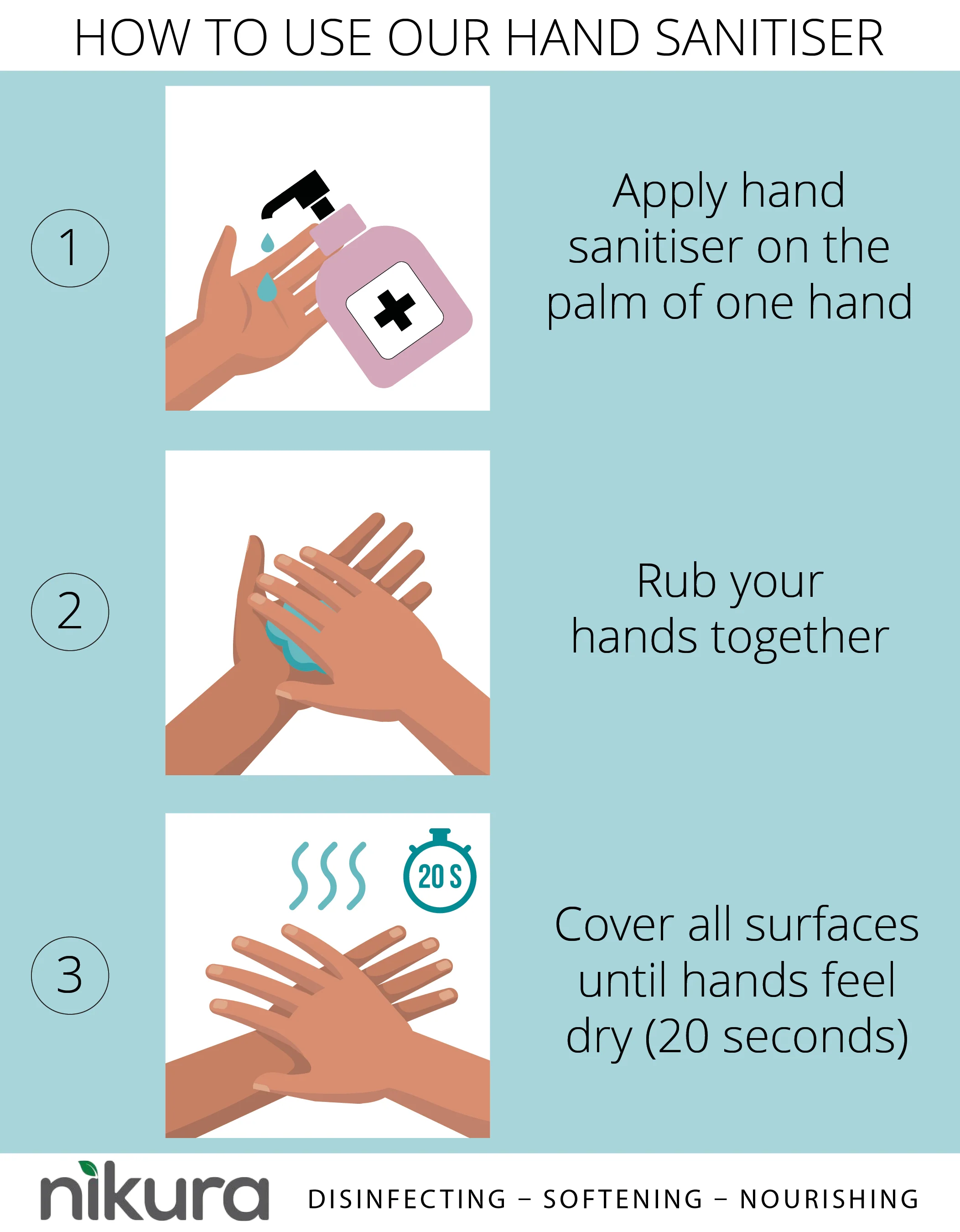 Lavender Hand Sanitiser - Image 3