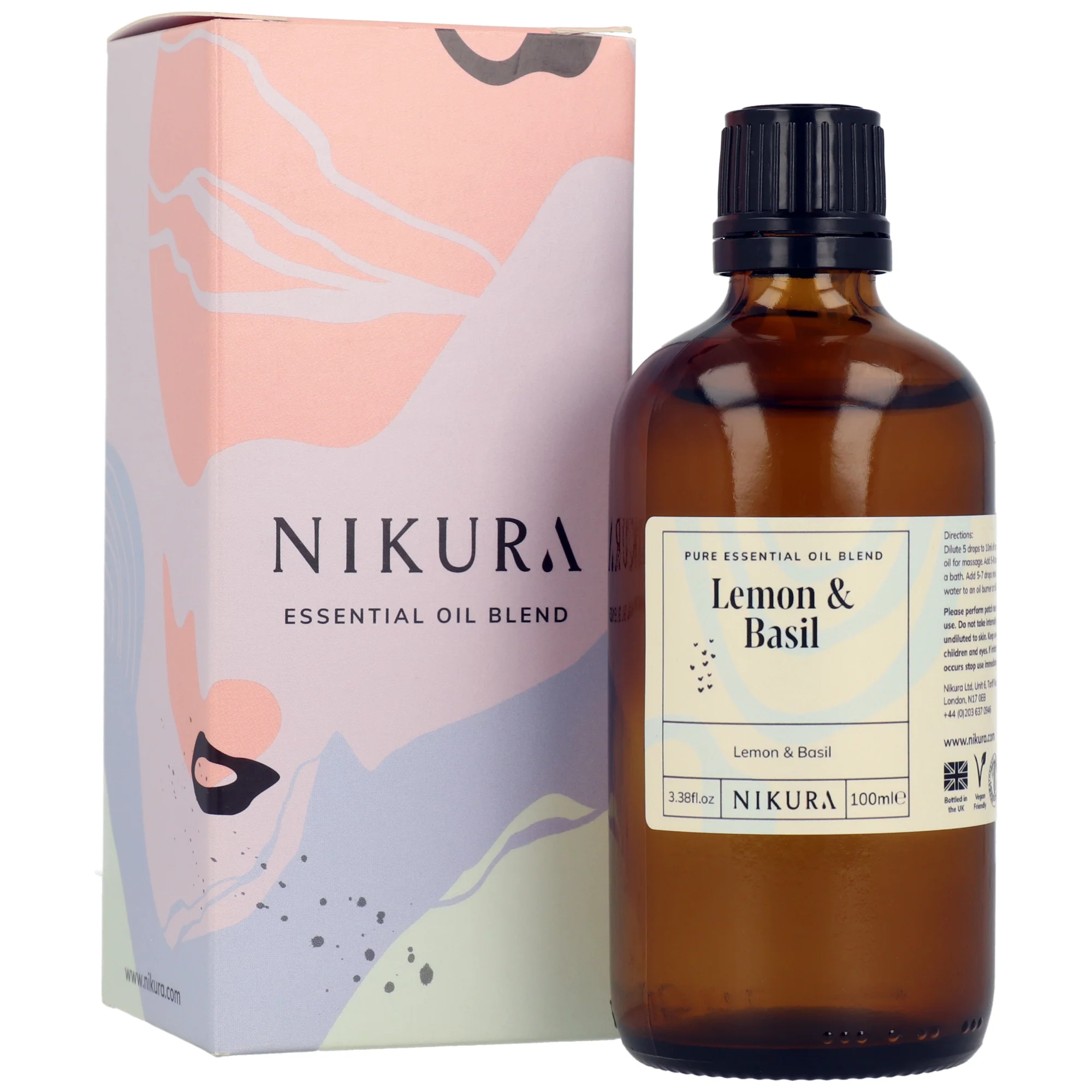 Lemon & Basil Essential Oil Blend - Image 3