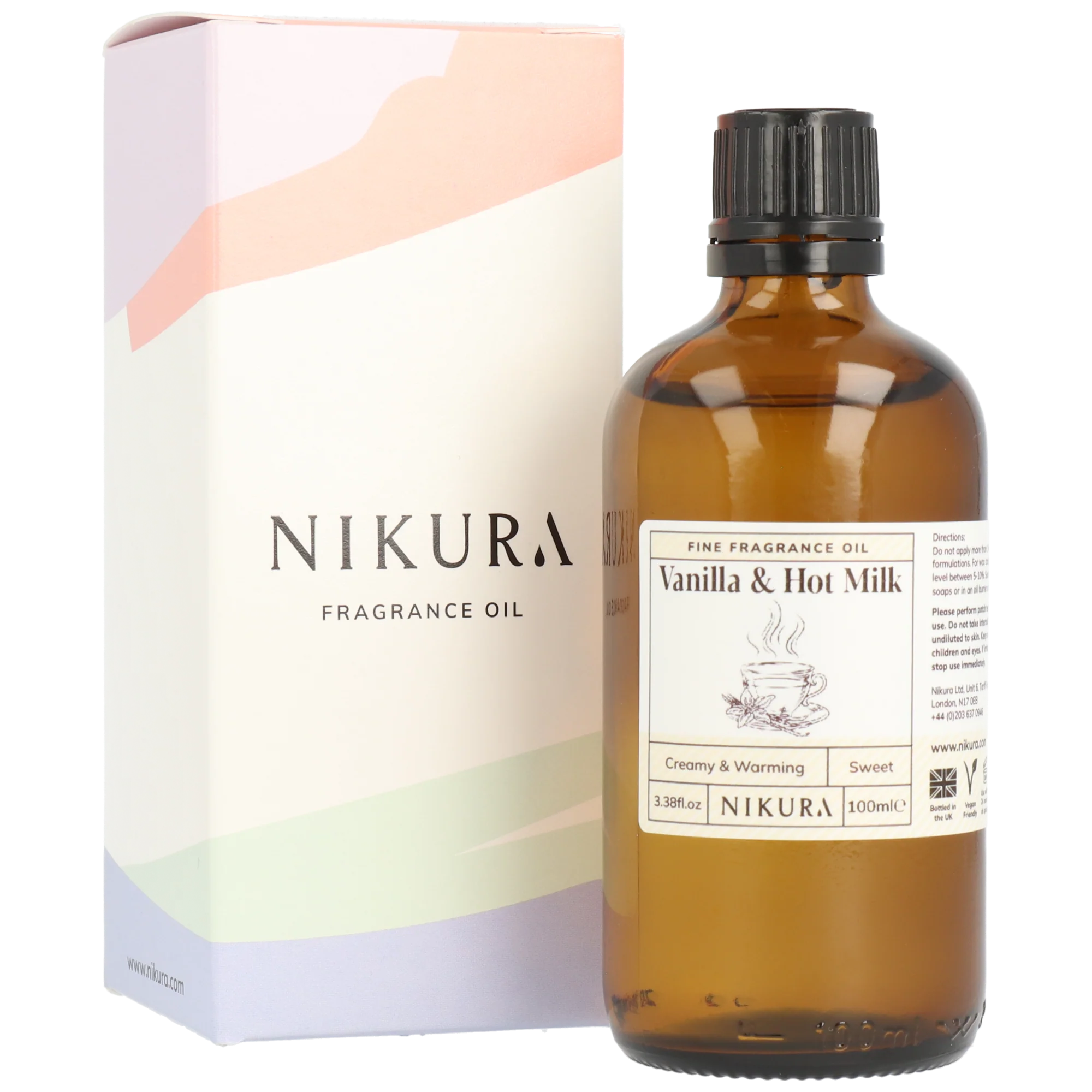Vanilla & Hot Milk Fragrance Oil | Fine Fragrance - Image 3